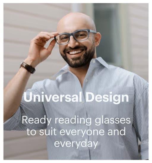 Dresden Vision New Zealand reading glasses worn daily highlighting inclusive design and comfortable fit