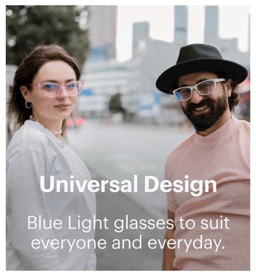 Dresden Vision New Zealand blue light glasses worn daily highlighting inclusive design and comfortable fit