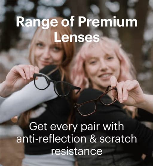 Dresden Vision Canada glasses with premium lenses featuring anti-reflection and scratch resistance
