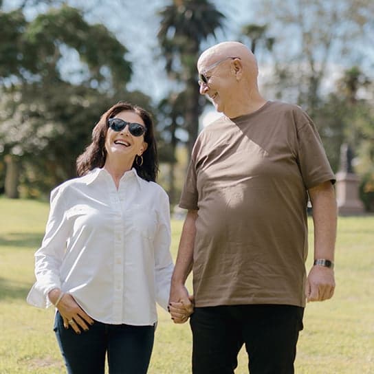 Elderly couple wearing stylish glasses, showcasing Dresden Vision Australia's comfortable, durable, and affordable Australian-made eyewear designed for seniors.